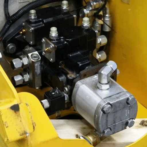 bobcat hydraulic pump installation
