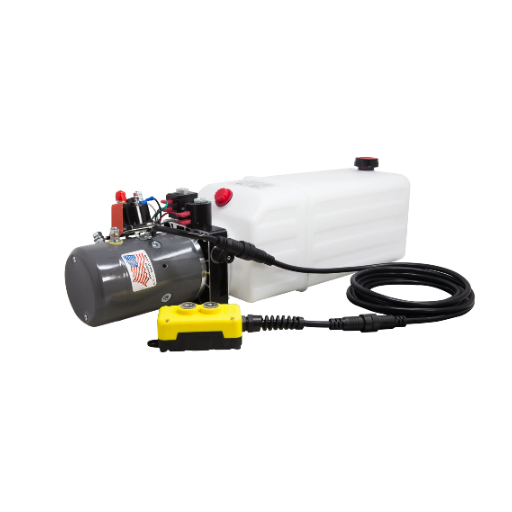 hydraulic pump for dump trailer