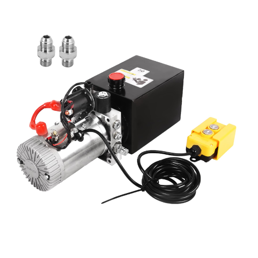hydraulic pump for dump trailer