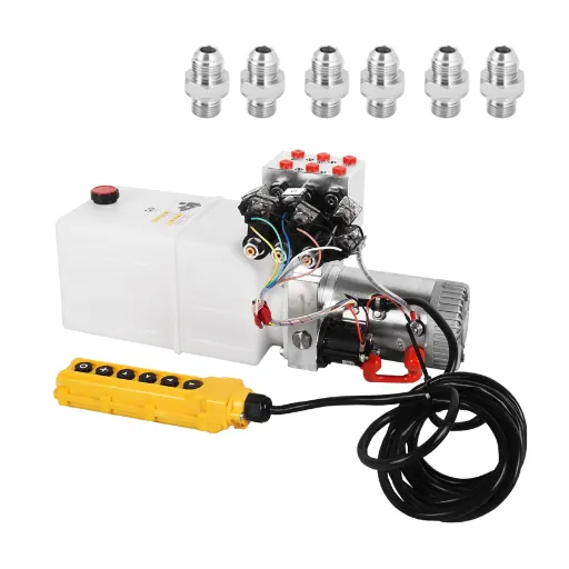 heavy duty 12 volt hydraulic pump